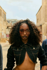 Abidjan Gold Aviator Sunglasses