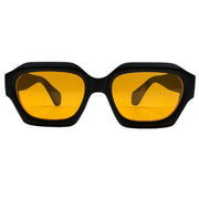 Botswana blue shield sunglasses front view
