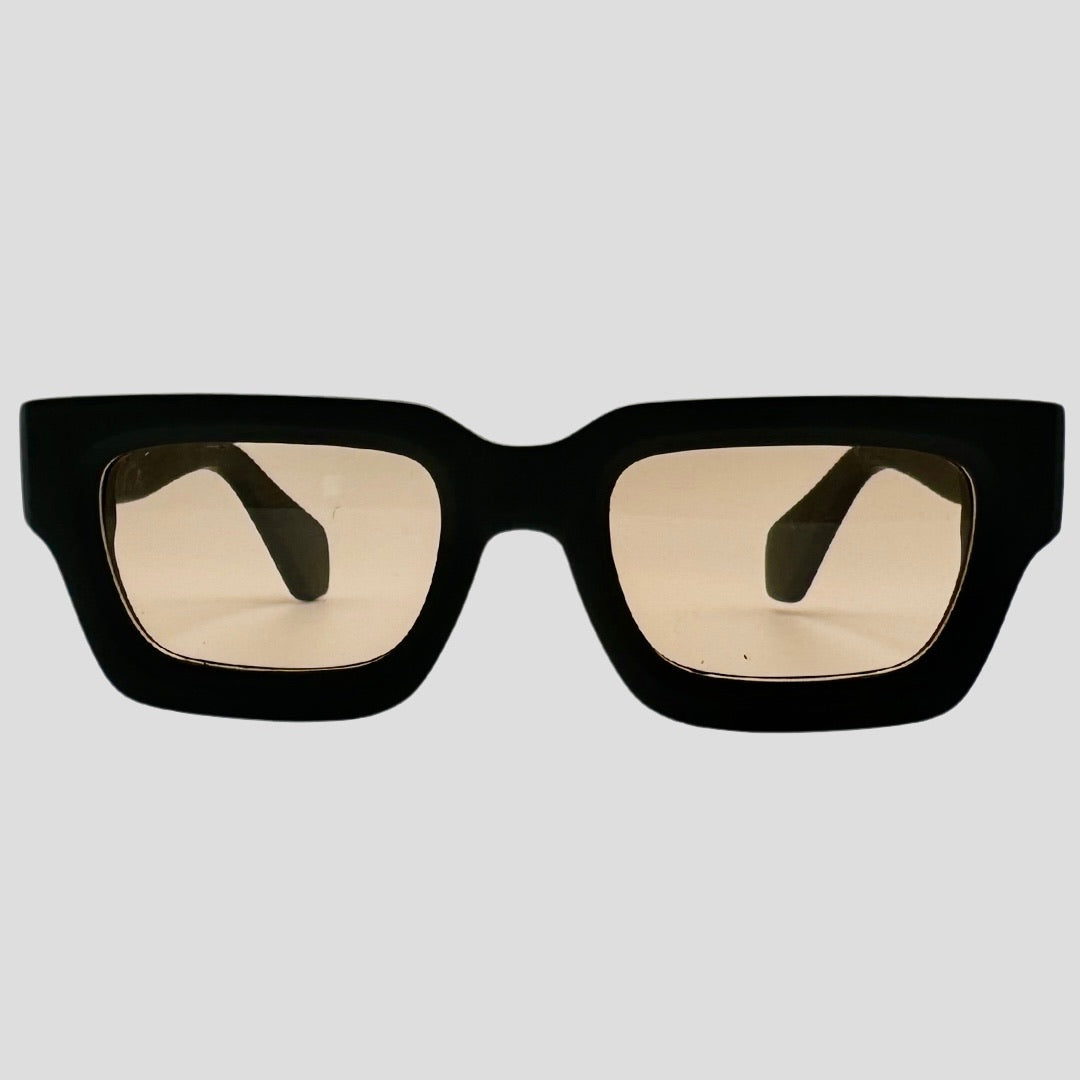 Cameroon sunglasses front view with brown lenses