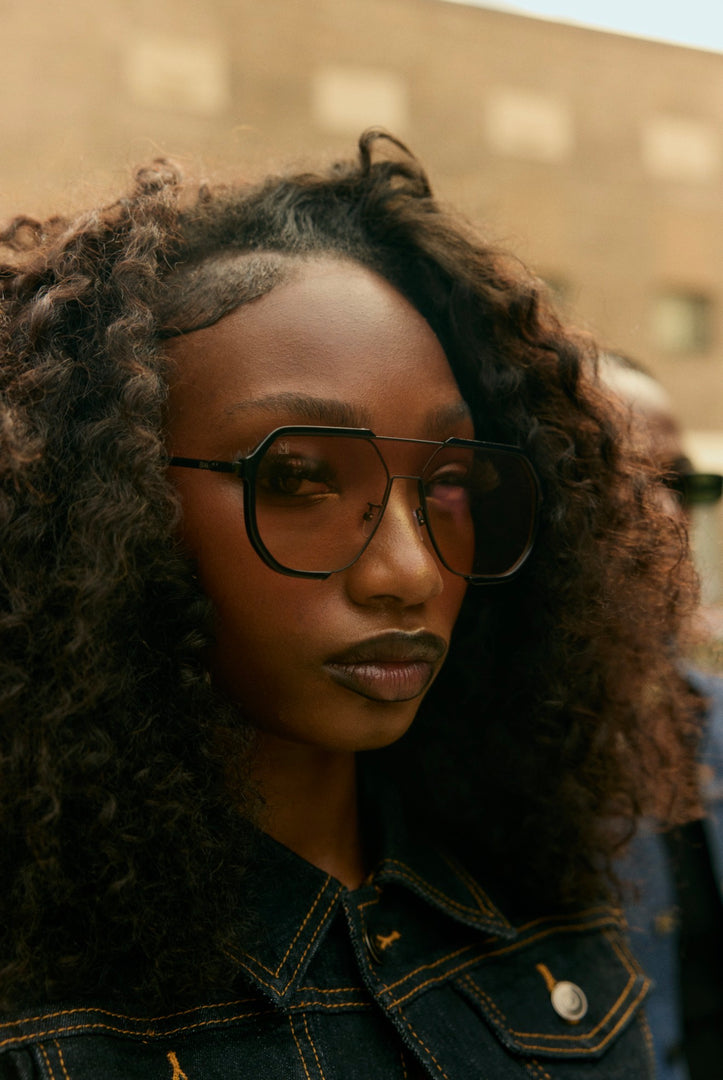 Abidjan Gold Aviator Sunglasses