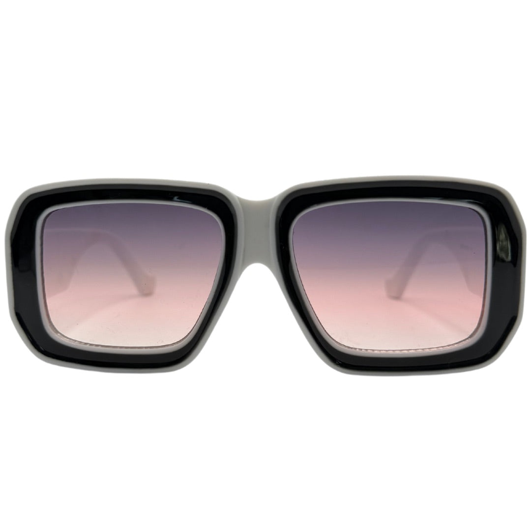 Liberia sunglasses front view with gradient lenses