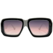 Liberia sunglasses front view with gradient lenses