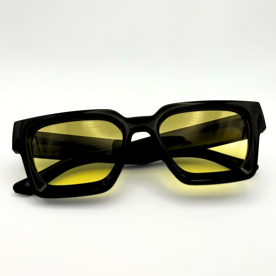 Luxury yellow lens eyewear by House of Musa