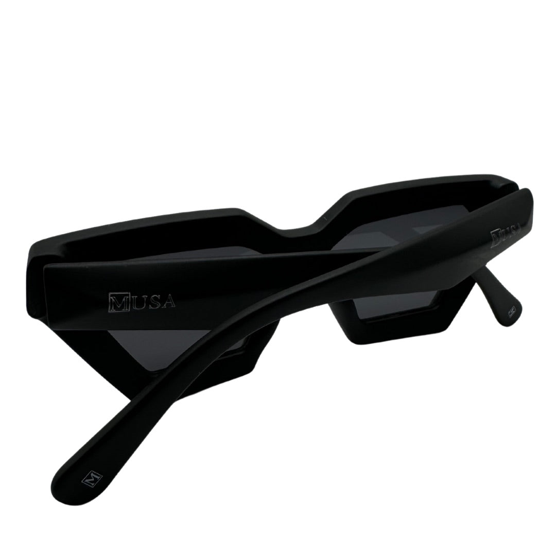 Side angle of Accra luxury sunglasses