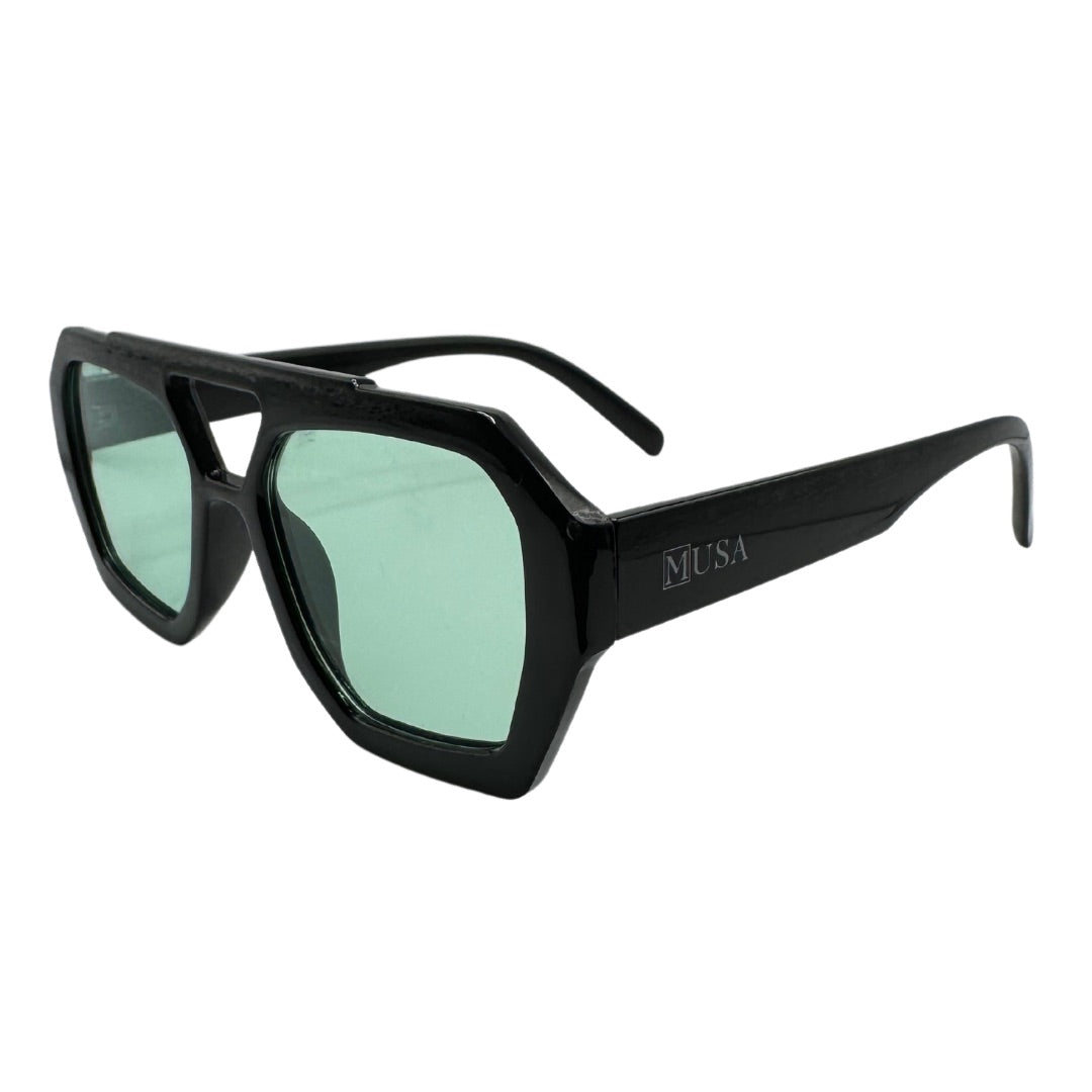 Side profile of Abuja luxury sunglasses