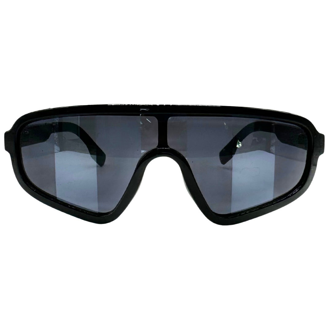 Tema oversized shield sunglasses front view