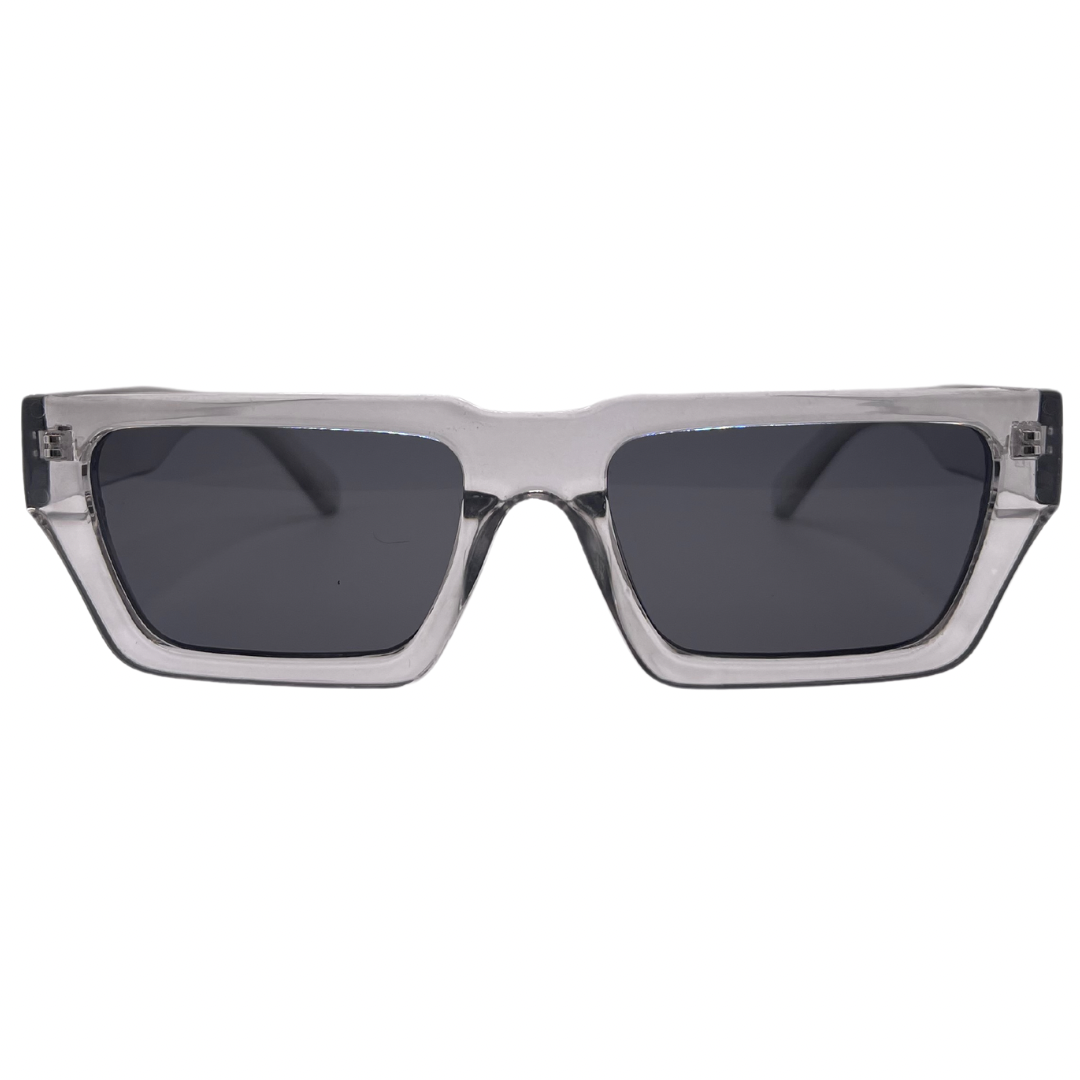 Togo sunglasses front view with transparent frame